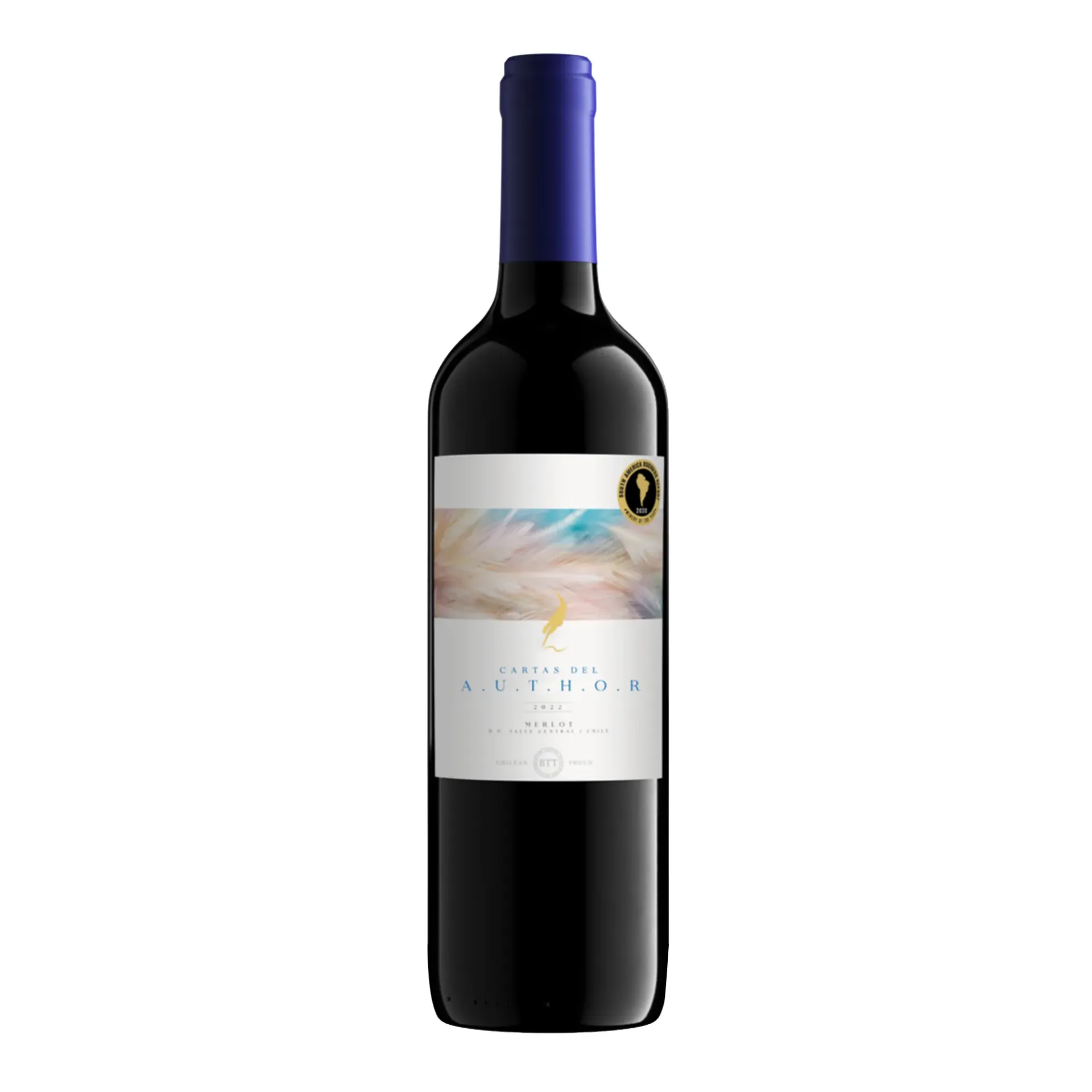 [VITRMX0007] V.T. CARTAS DE AUTHOR MERLOT 12/750 ML.