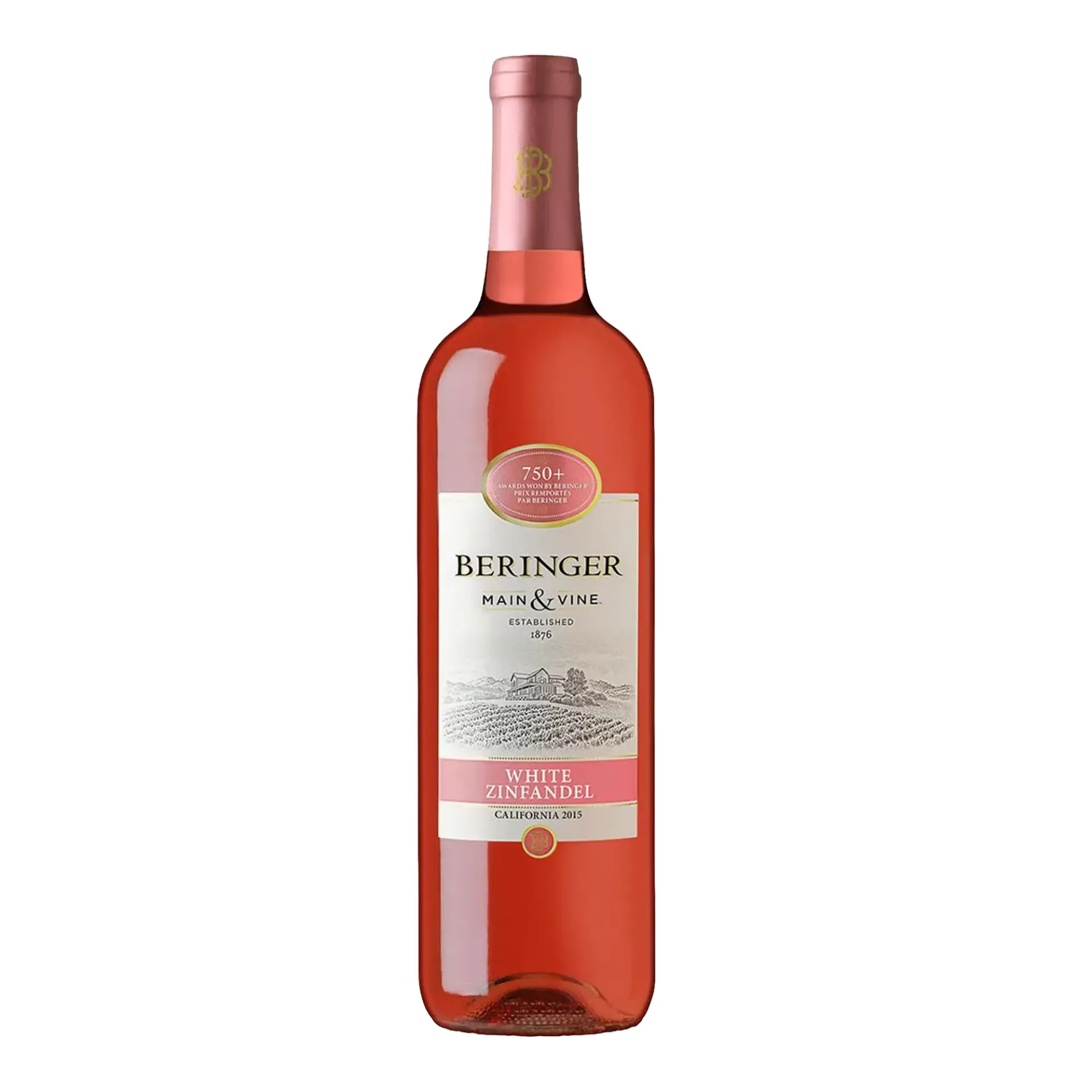 [VITRUS0001] VINO ROSADO BERINGER WHITE ZINFANDEL 15/750 ML.