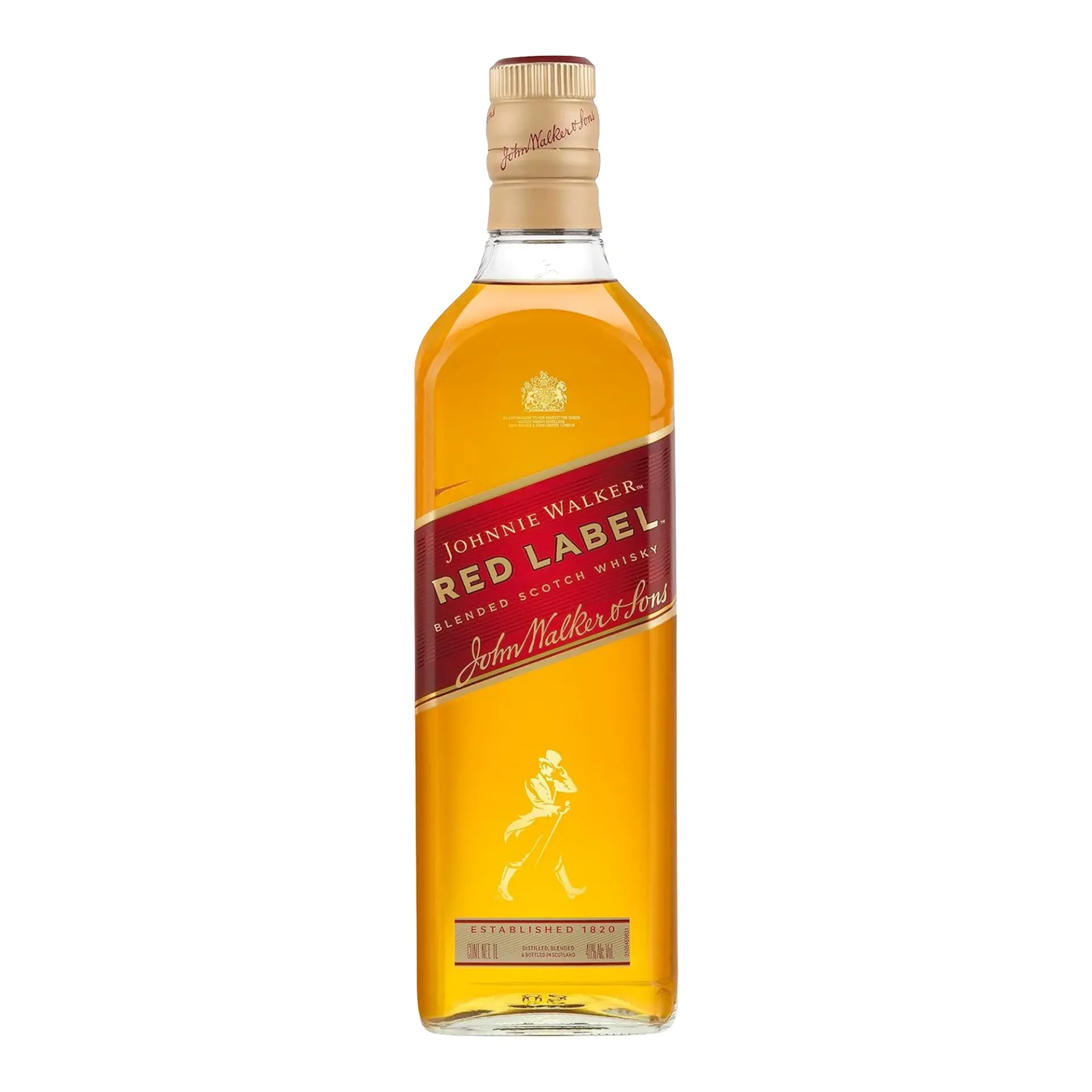 [DEWHGB0012] WHISKY JOHNNIE WALKER ETIQUETA ROJA 12/1000 ML.