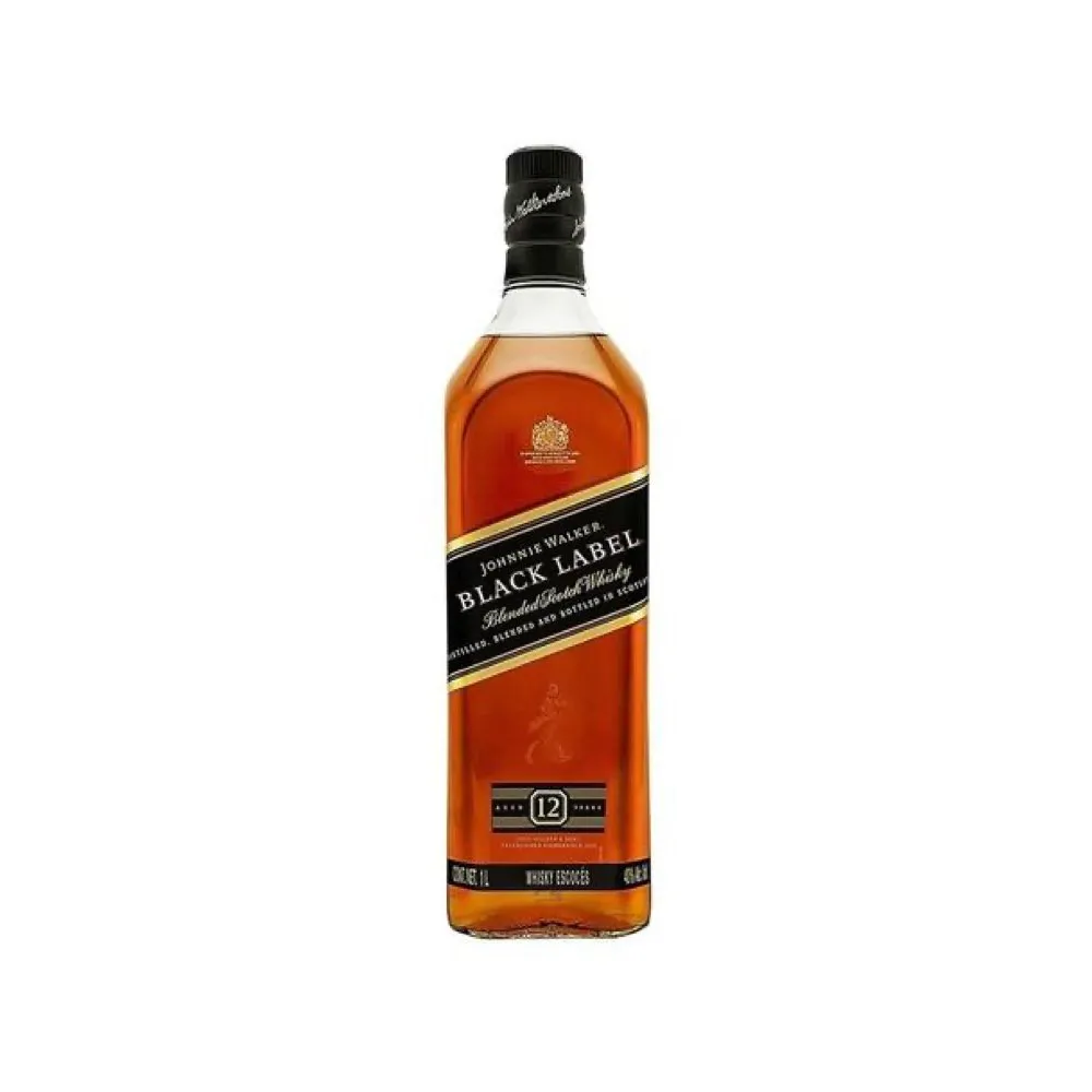[DEWHGB0014] WHISKY JOHNNIE WALKER ETIQUETA NEGRA 12/1000 ML.