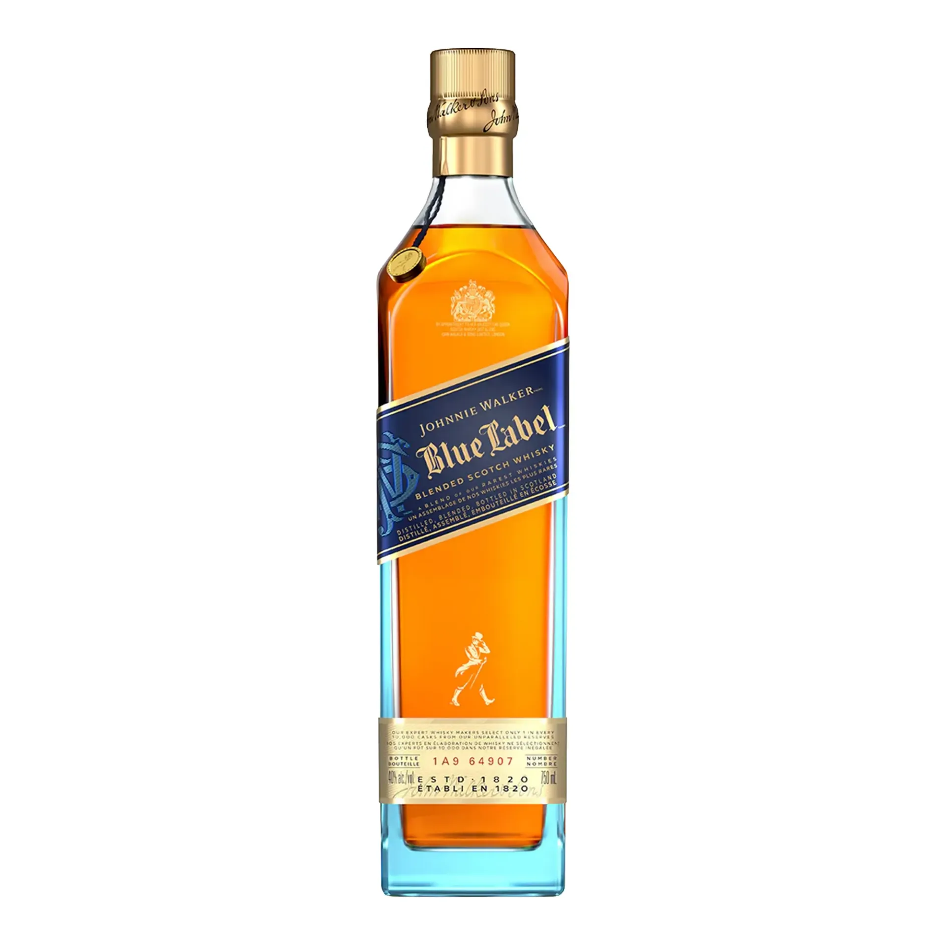 [DEWHGB0017] WHISKY JOHNNIE WALKER ETIQUETA AZUL 6/750 ML.